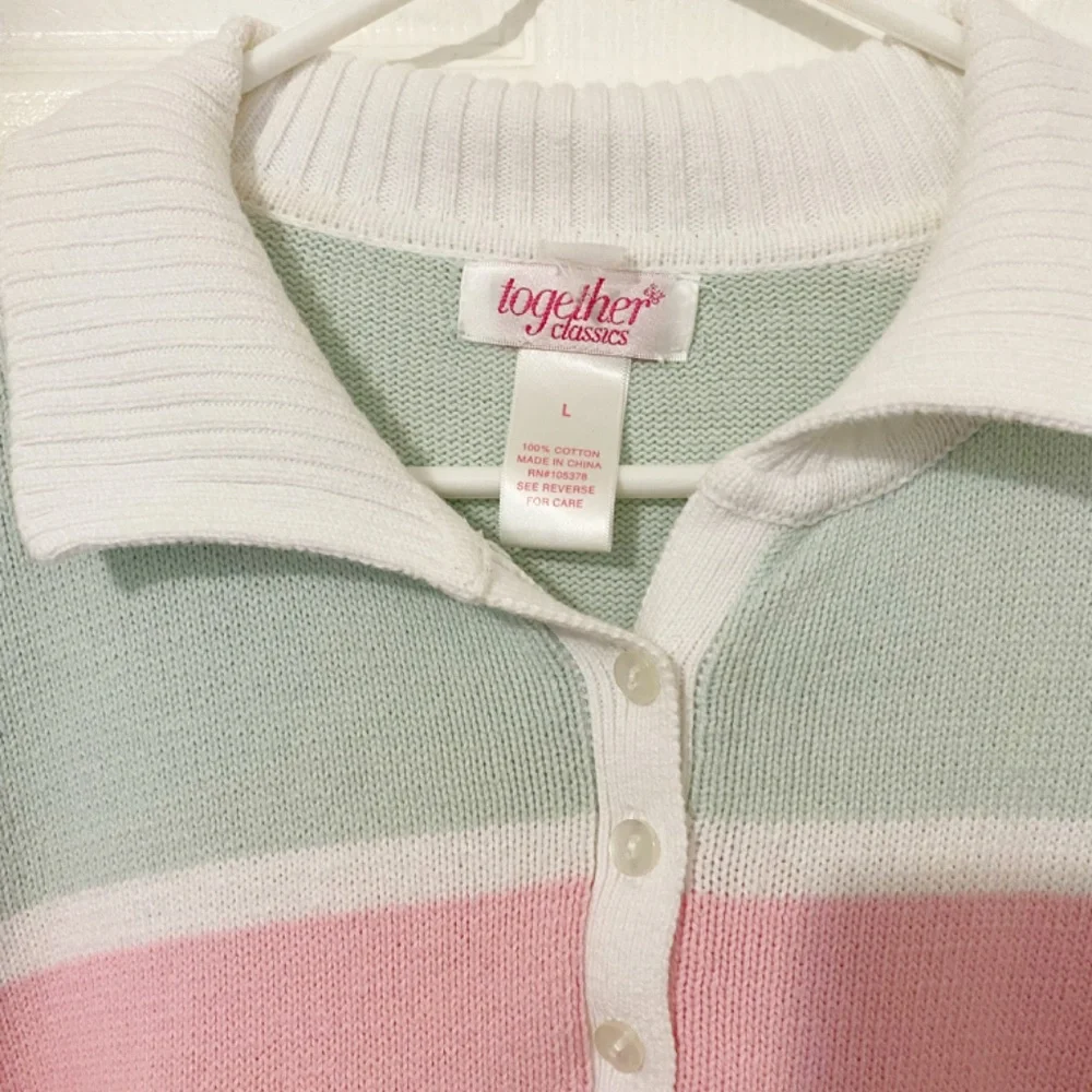 ***SOLD***Vintage Together Size L Women’s Cardigan - Picture 6 of 6